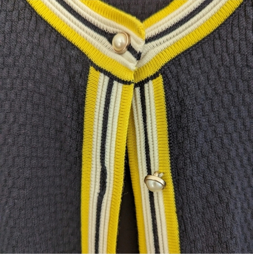 Talbot's Nautical Cardigan - Picture 8 of 13